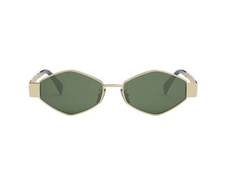 celine 40254|Celine METAL TRIOMPHE CL40254U Sunglasses.